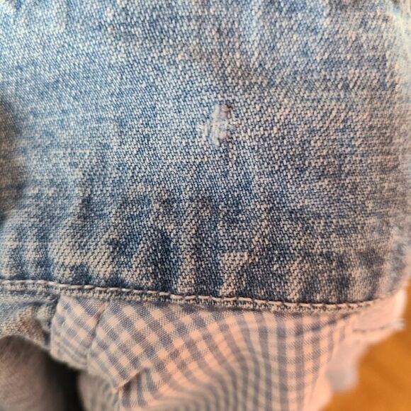 Baby Gap Denim Jacket 18-24M Heart Back Detail - Picture 4 of 5